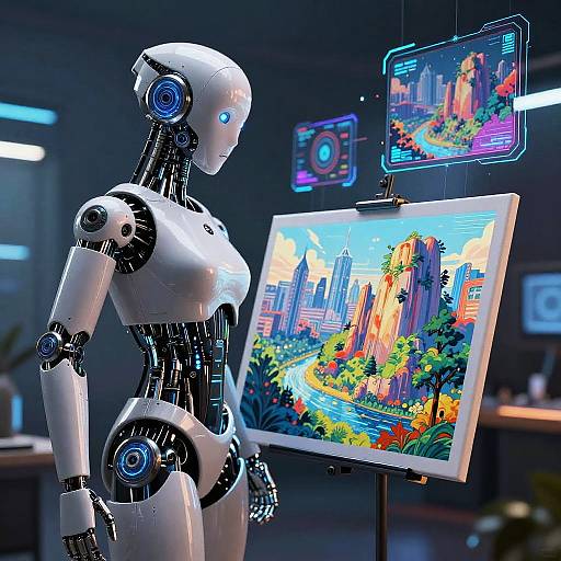 Android Creating Digital Landscape Art