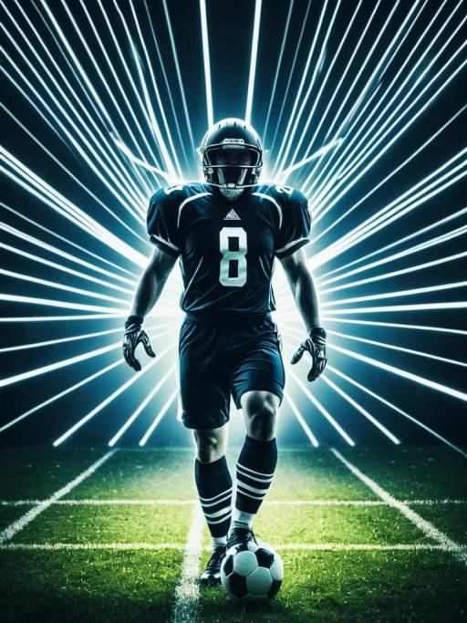 Surreal Fantasy Football Costume Scene
