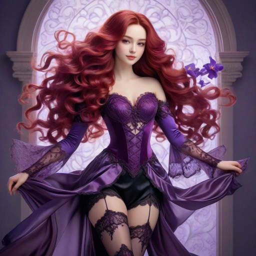 Elegant Solo Charmer with Lush Locks
