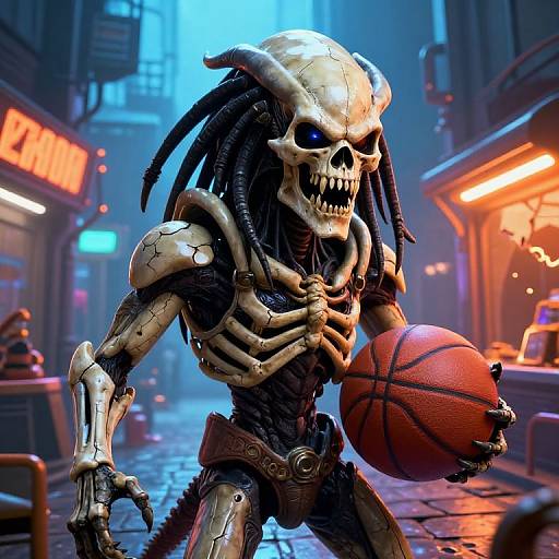 Epoxy Death Skull Apex Predator