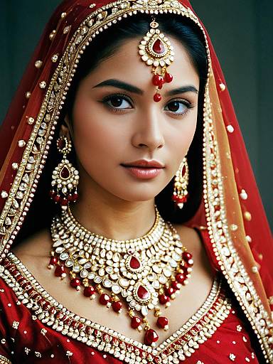 Indian Bridal Jewelry and Attire