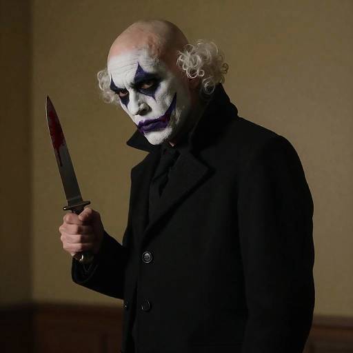 Eerie Portrait of a Sinister Character