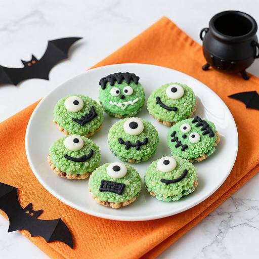 Frankenstein's Monster Halloween Treats