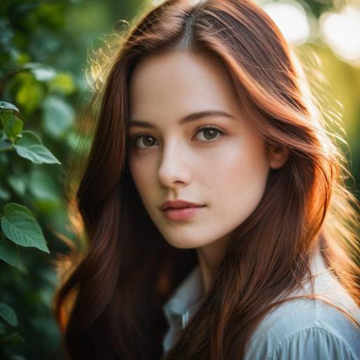 Cinematic Portrait of a Young Woman