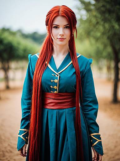 Lifestyle costume photo of Corticarte apa lagranges. Cosplay clothes