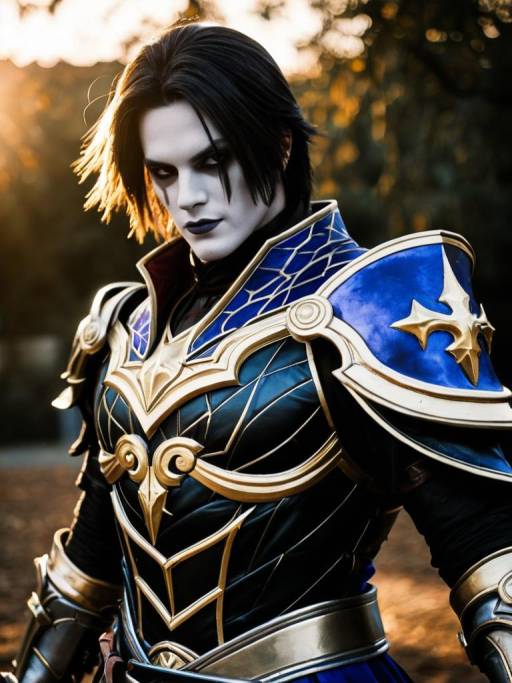 Man Cosplay as Nightmare from Soul Calibur