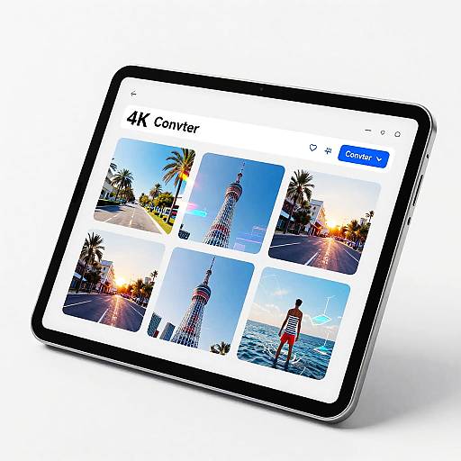 4K Image Converter Software Concept