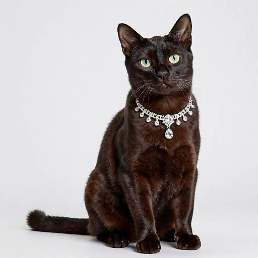 Elegant Sam Sawet Cat Portrait Design