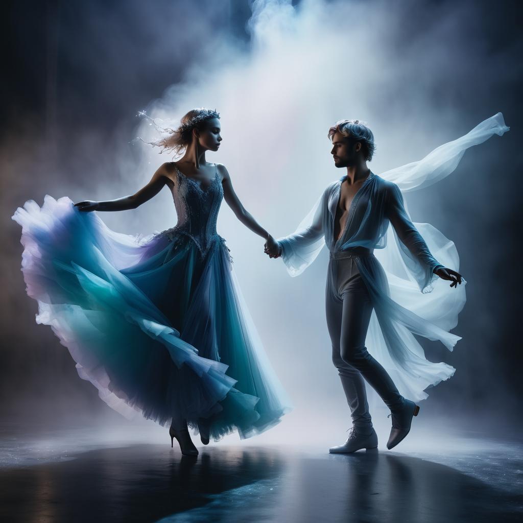 Ethereal Fairy Prince and Ghostly Maiden Dance