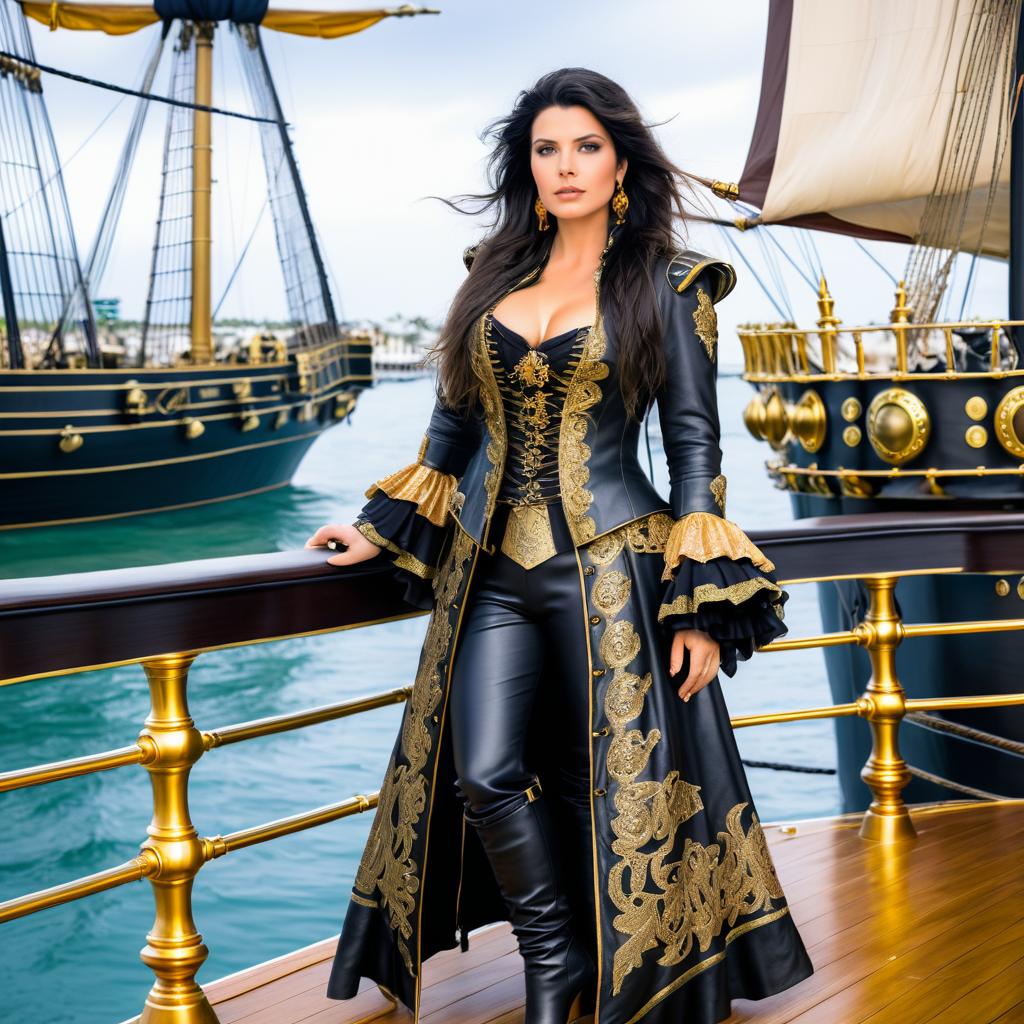 Fearless Pirate Queen at Nassau Port