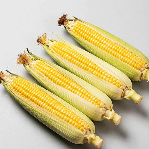 Bright Orange Corn Ears Photography