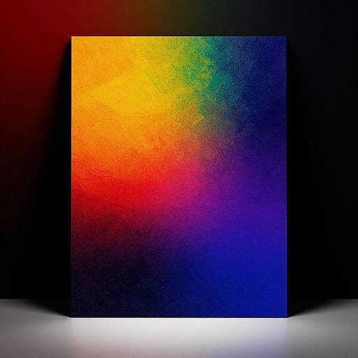 Vivid Abstract Gradients with Dramatic Lighting