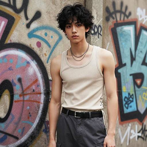 Teen Fashion Portrait in Urban Alley