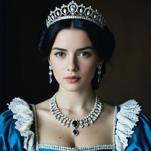 Regency Queen Costume Portrait