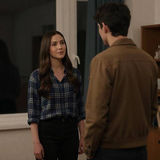 Intimate Evening in a Dimly Lit Room