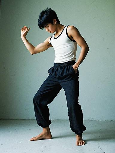 Realistic Freestyle Dance Costume for Male