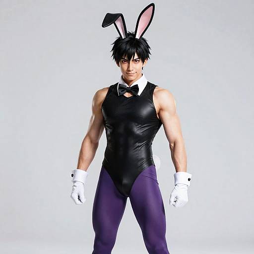 Ultra Detailed Hero Character in Action Pose