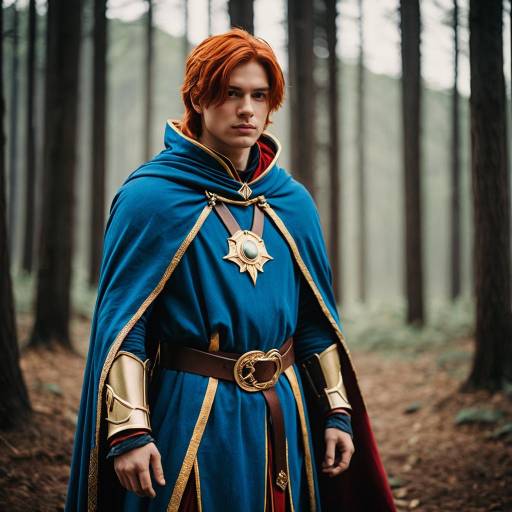 Eliwood Cosplay Costume with Cinematic Flair