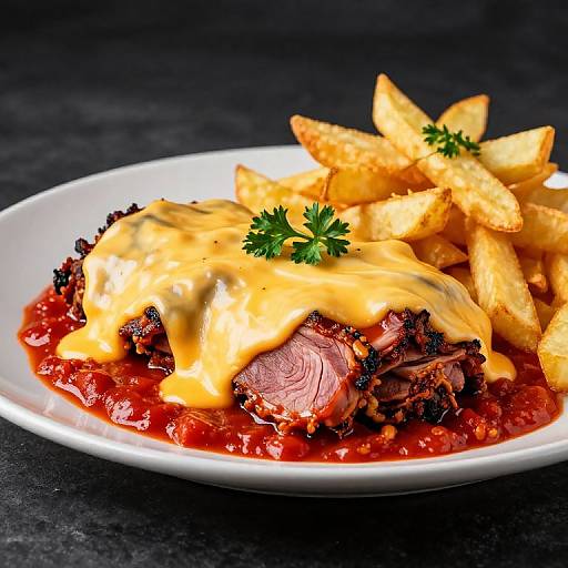Modern Francesinha Food Photography