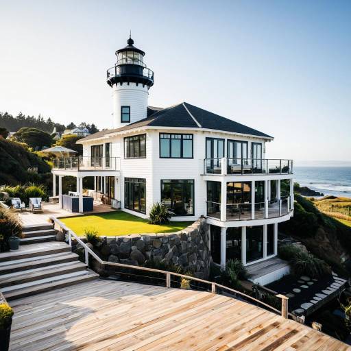 Coastal Lighthouse Home with Modern Design in Newcastle