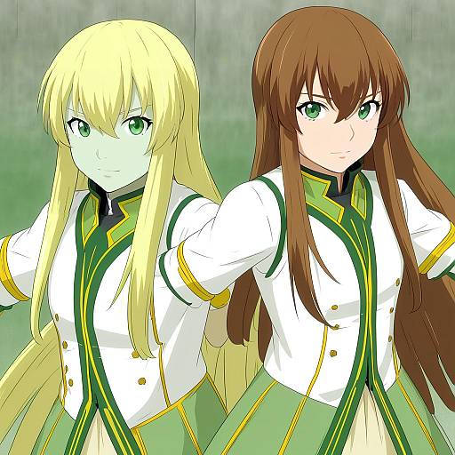 Illustration of Alisha diphda, tales of (series) in the style of Shiseki hirame