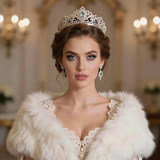 Regal Portrait of an Elegant Woman