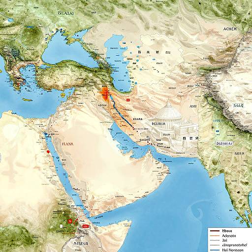 Islam Diffusion Map with Trade and Conquest