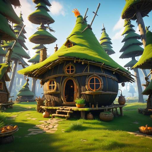 Enchanted Witch Hut on Chicken Legs