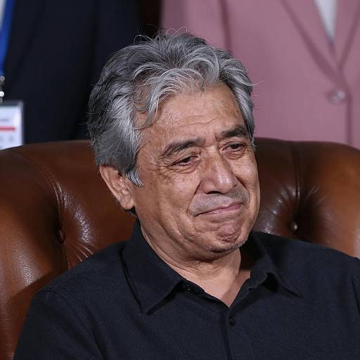 Reflective Portrait of a Middle-Aged Man