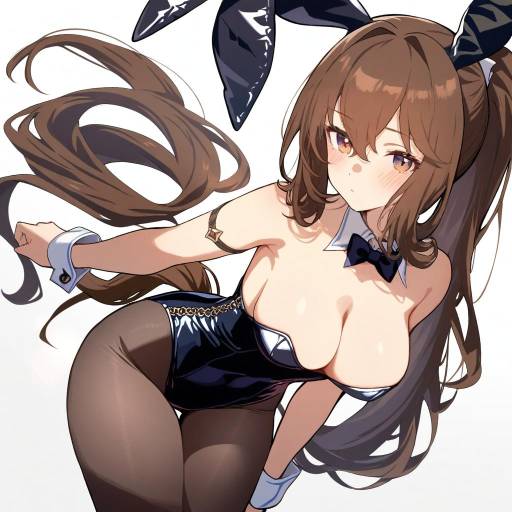 Anime Girl in Bunny Costume