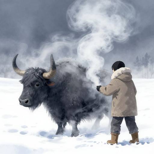 Eskimo Duo Crafting Smoke Yak