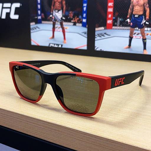 UFC-Inspired Modern Combat Sports Glasses