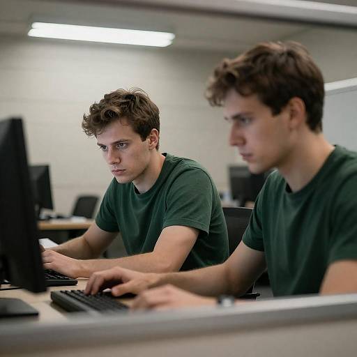 Intense Computer Focus with Reflection