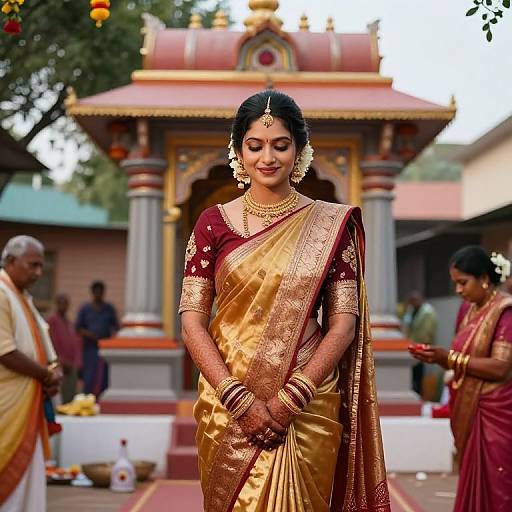 Photorealistic Marathi Wedding Ceremony