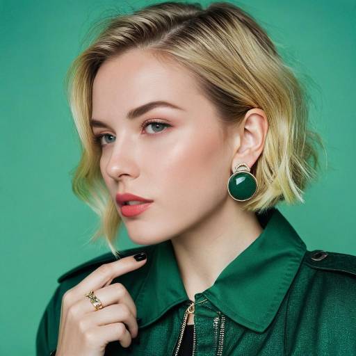 Realistic Portrait of a Blonde Girl