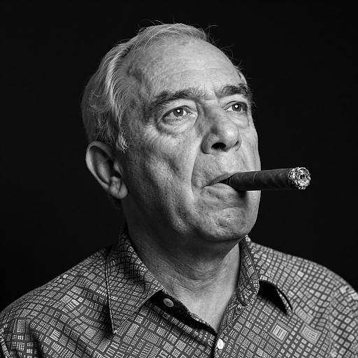 Classic Portrait of a Distinguished Man