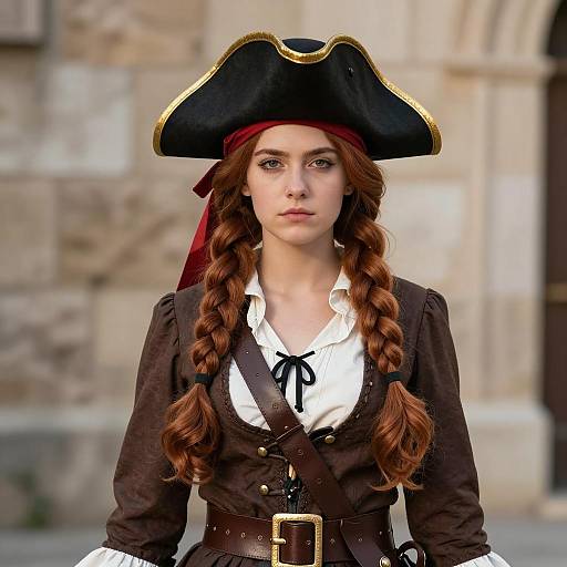 Realistic Cosplay of Pirate Girls