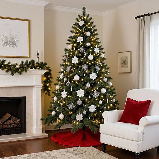 Cozy Christmas Living Room Decor