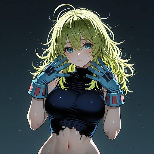 Illustration of Hagakure tooru, boku no hero academia in the style of Ratatatat74