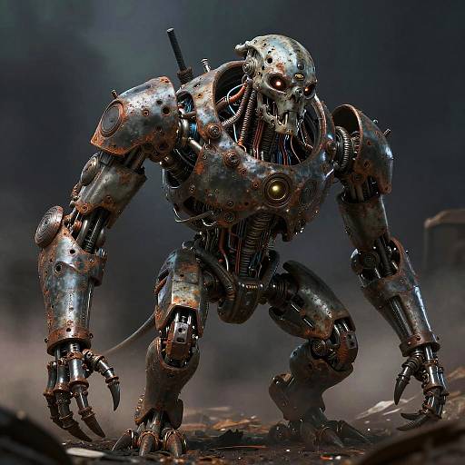 Kosinski-Style Biomechanical Creature