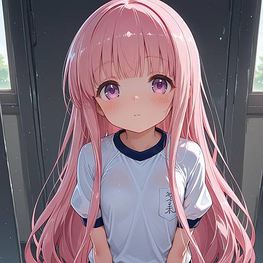 Illustration of Hakamada hinata, rou-kyuu-bu! in the style of Miyagoe yoshitsuki