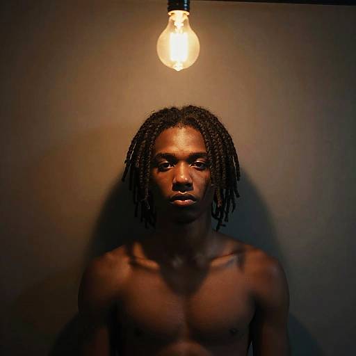 Intimate Low-Key Fine Art Portrait