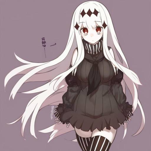 Illustration of Aircraft carrier water oni, kantai collection in the style of Mitsurugi sugar