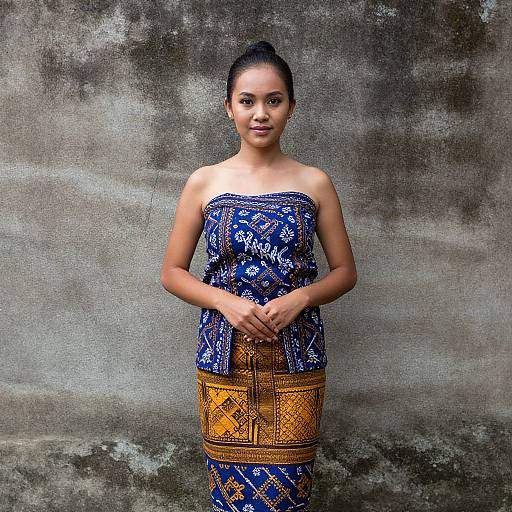 Philippine Ethnic Female Costume