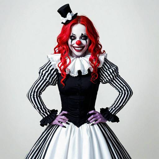 Jovial Clown Girl with a Twist Jovial Clown Girl with a Twist