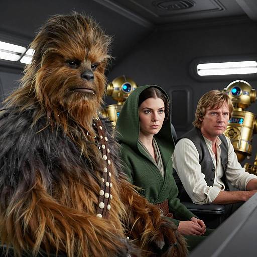 Intense Star Wars Cockpit Scene