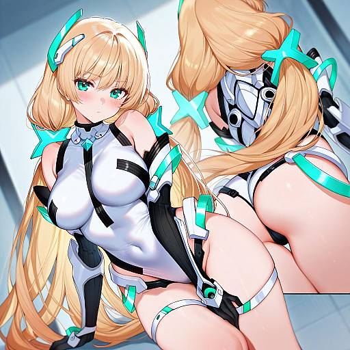 Illustration of Angela balzac, rakuen tsuihou in the style of Zuizi