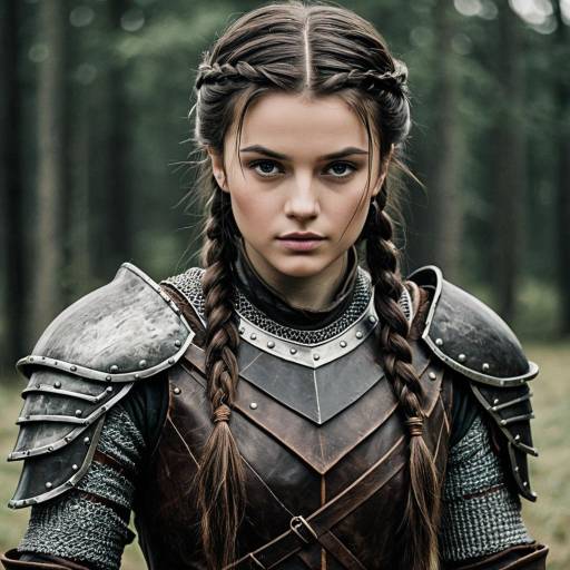 Young Female Knight Cosplay: Arya Stark