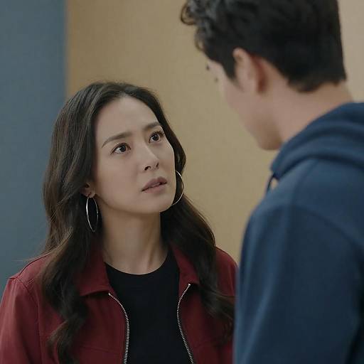 Intense Connection in Vibrant Colors