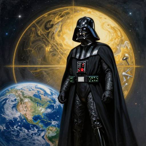 Celestial Darth Vader Ruining Earth